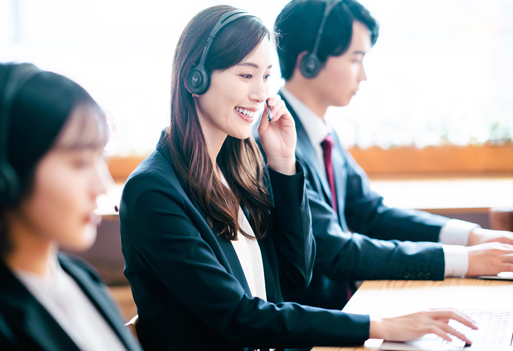カスタマーサービスセンターのイメージ写真