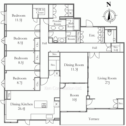 Property Blueprint /rent/tokyoapartment/search/results/110508/1987090167.html