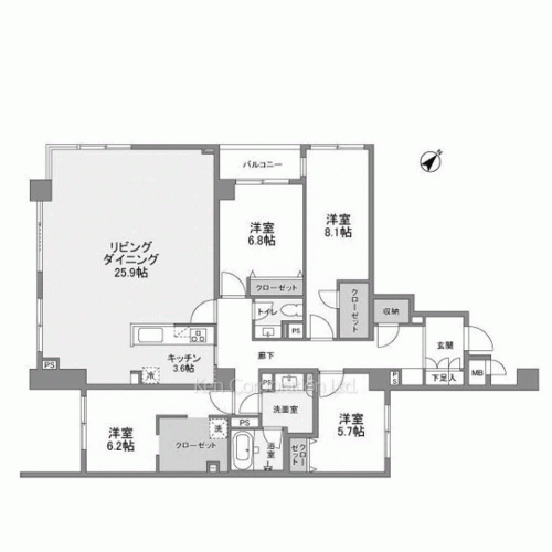 Property Blueprint /rent/tokyoapartment/search/results/111674/1988080204.html