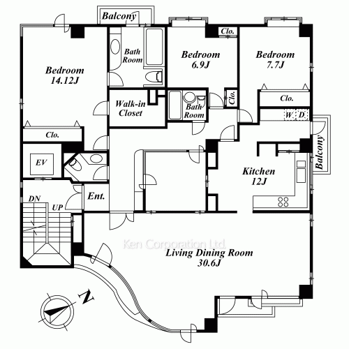 Property Blueprint /rent/tokyoapartment/search/results/111399/1989010125.html