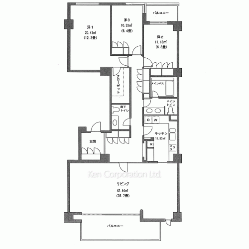 Property Blueprint /rent/tokyoapartment/search/results/128370/1989120320.html