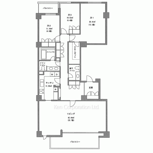 Property Blueprint /rent/tokyoapartment/search/results/128370/1989120358.html