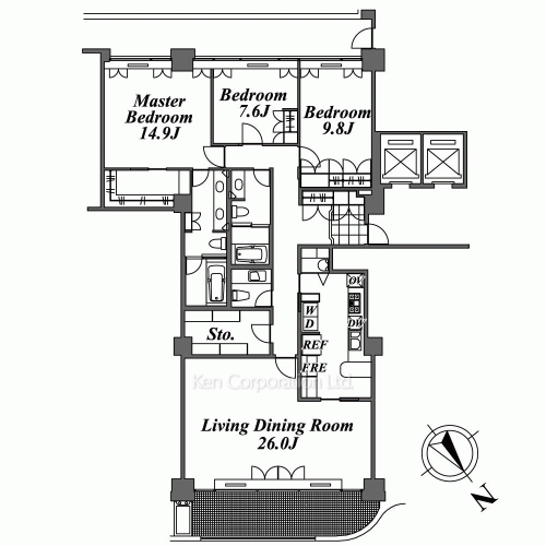 Property Blueprint /rent/tokyoapartment/search/results/113359/1990030779.html