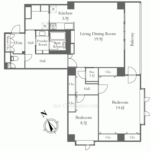 Property Blueprint /rent/tokyoapartment/search/results/103659/1990060530.html