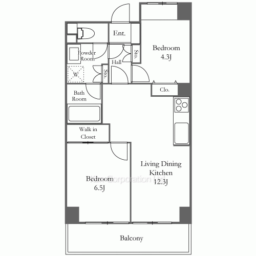 Property Blueprint /rent/tokyoapartment/search/results/114369/1991080443.html