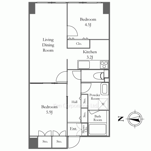 Property Blueprint /rent/tokyoapartment/search/results/114369/1991080451.html