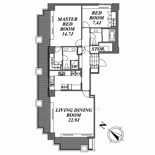 Property Blueprint /rent/tokyoapartment/search/results/128470/1991100214.html