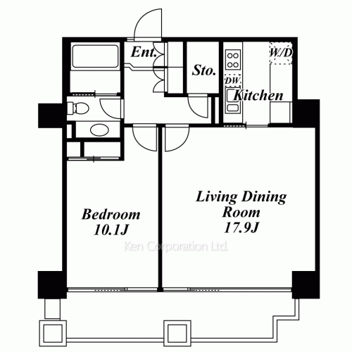 Property Blueprint /rent/tokyoapartment/search/results/128470/1991100272.html