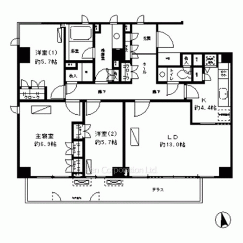 Property Blueprint /rent/tokyoapartment/search/results/114955/1992030543.html