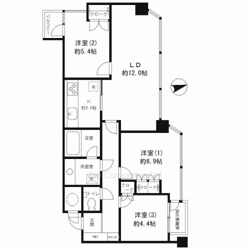Property Blueprint /rent/tokyoapartment/search/results/113634/1992070319.html