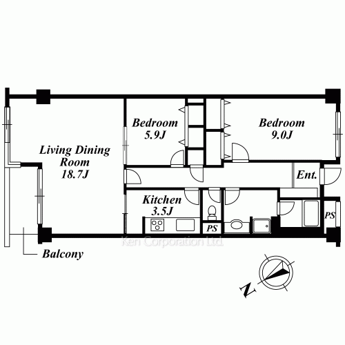 Property Blueprint /rent/tokyoapartment/search/results/115589/1993010254.html