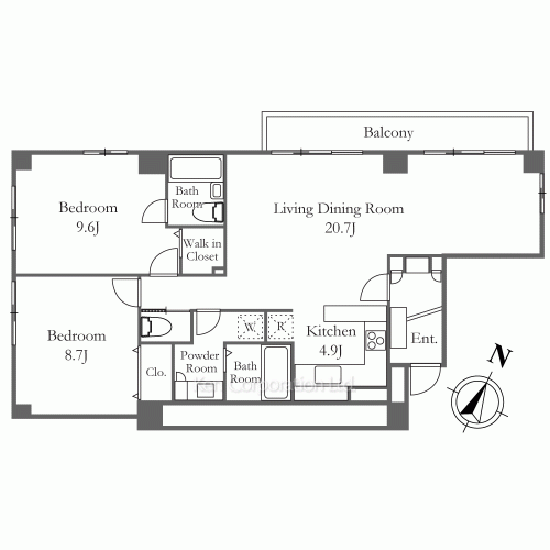 Property Blueprint /rent/tokyoapartment/search/results/109876/1993030620.html