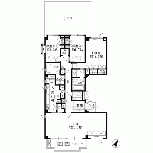 Property Blueprint /rent/tokyoapartment/search/results/117287/1995020766.html