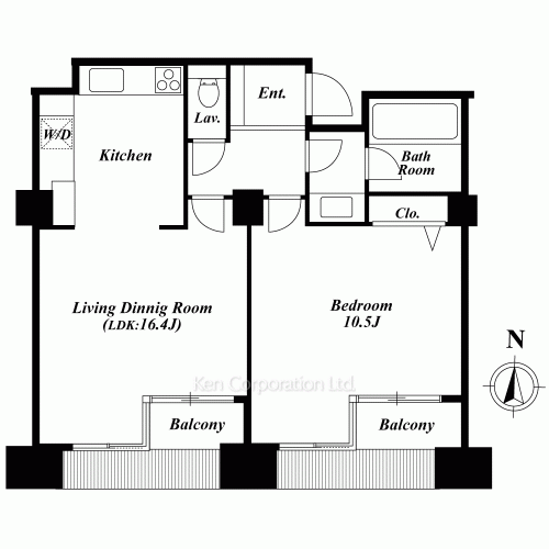 Property Blueprint /rent/tokyoapartment/search/results//1996120306.html