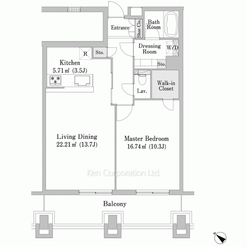 Property Blueprint /rent/tokyoapartment/search/results/119872/1998030475.html