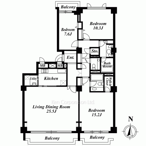 Property Blueprint /rent/tokyoapartment/search/results/110584/1998060338.html