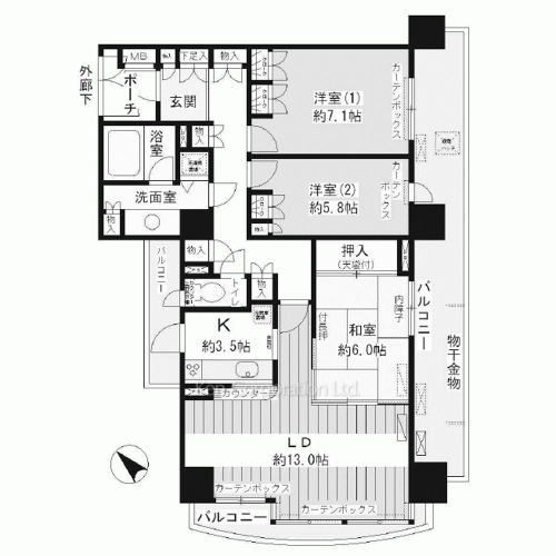 Property Blueprint /rent/tokyoapartment/search/results/121241/1998120723.html