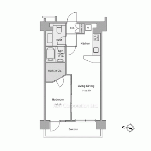 Property Blueprint /rent/tokyoapartment/search/results/122163/1999100359.html