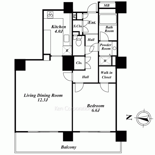 Property Blueprint /rent/tokyoapartment/search/results/115659/1999100541.html