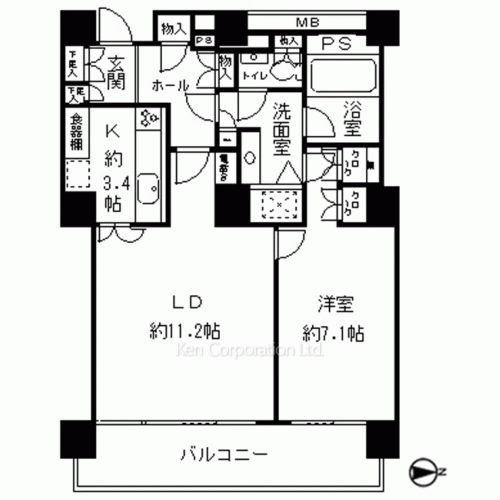 Property Blueprint /rent/tokyoapartment/search/results/115659/1999120720.html