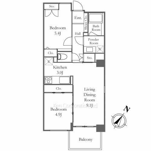 Property Blueprint /rent/tokyoapartment/search/results/122445/2000020081.html