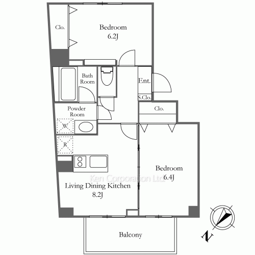 Property Blueprint /rent/tokyoapartment/search/results/122445/2000020096.html
