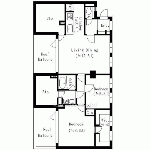 Property Blueprint /rent/tokyoapartment/search/results/122445/2000020129.html