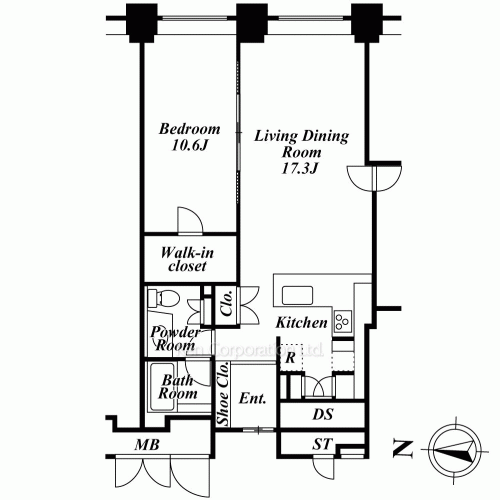 Property Blueprint /rent/tokyoapartment/search/results/122682/2000040234.html