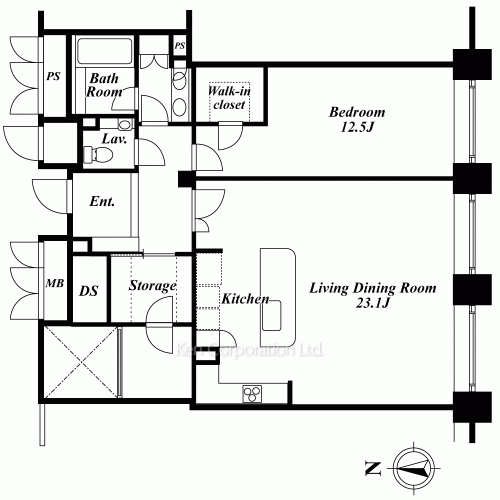 Property Blueprint /rent/tokyoapartment/search/results/122682/2000040277.html
