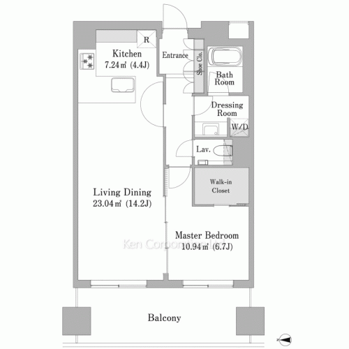 Property Blueprint /rent/tokyoapartment/search/results/117232/2000100186.html