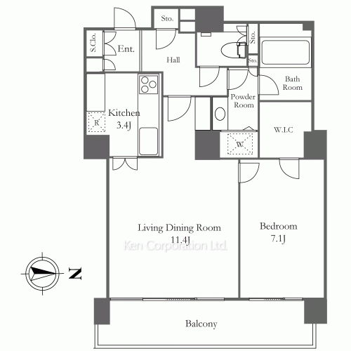 Property Blueprint /rent/tokyoapartment/search/results/115659/2000120283.html