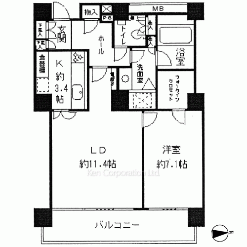 Property Blueprint /rent/tokyoapartment/search/results/115659/2001020497.html