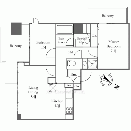 Property Blueprint /rent/tokyoapartment/search/results/100984/2001020688.html