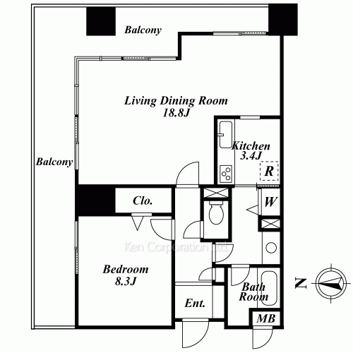 Property Blueprint /rent/tokyoapartment/search/results/117232/2001030472.html