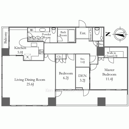 Property Blueprint /rent/tokyoapartment/search/results/124320/2001060003.html