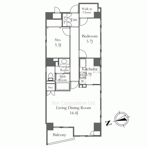 Property Blueprint /rent/tokyoapartment/search/results/124591/2001070264.html