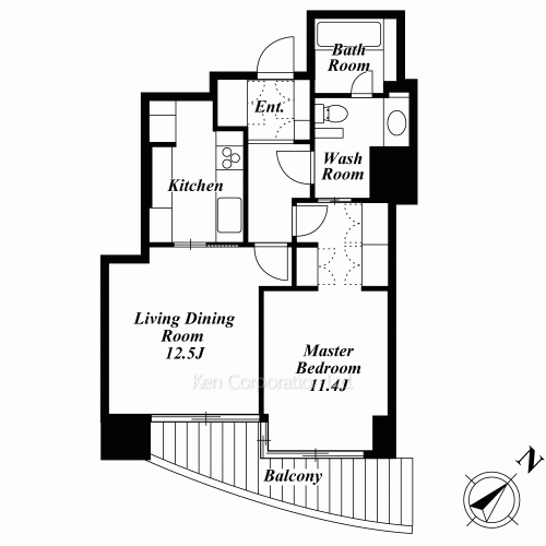 Property Blueprint /rent/tokyoapartment/search/results/124846/2001080498.html