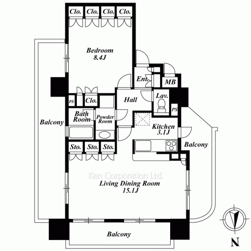 Property Blueprint /rent/tokyoapartment/search/results/124987/2001090314.html