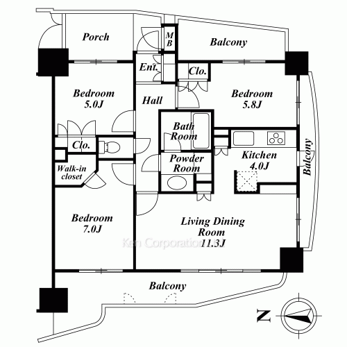 Property Blueprint /rent/tokyoapartment/search/results/124987/2001090368.html