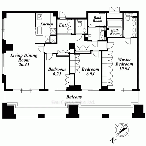 Property Blueprint /rent/tokyoapartment/search/results/125121/2001100208.html