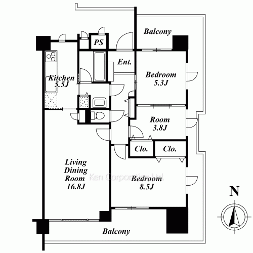 Property Blueprint /rent/tokyoapartment/search/results/125413/2001120176.html