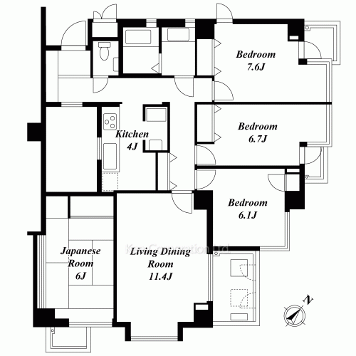 Property Blueprint /rent/yokohamaapartment/search/results/125542/2002010136.html