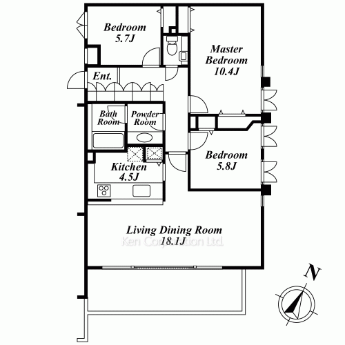 Property Blueprint /rent/tokyoapartment/search/results/125386/2002010228.html
