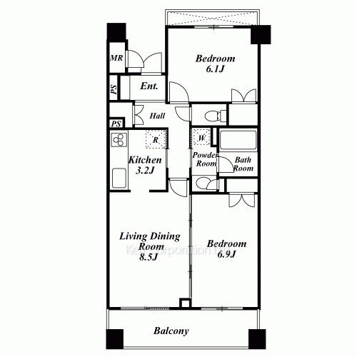 Property Blueprint /rent/tokyoapartment/search/results/125795/2002030140.html