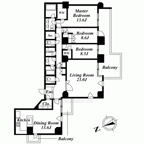 Property Blueprint /rent/tokyoapartment/search/results/126077/2002050171.html