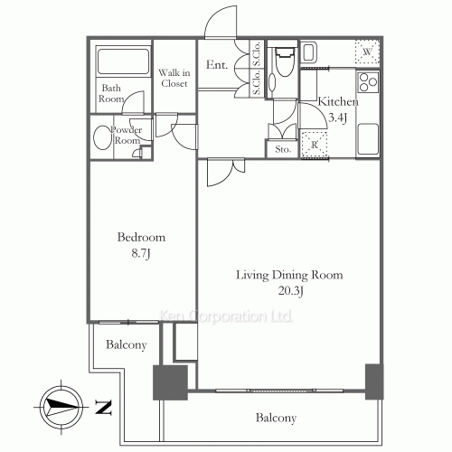 Property Blueprint /rent/tokyoapartment/search/results/126974/2002120608.html