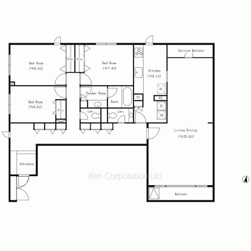 Property Blueprint /rent/tokyoapartment/search/results/116601/2003020545.html