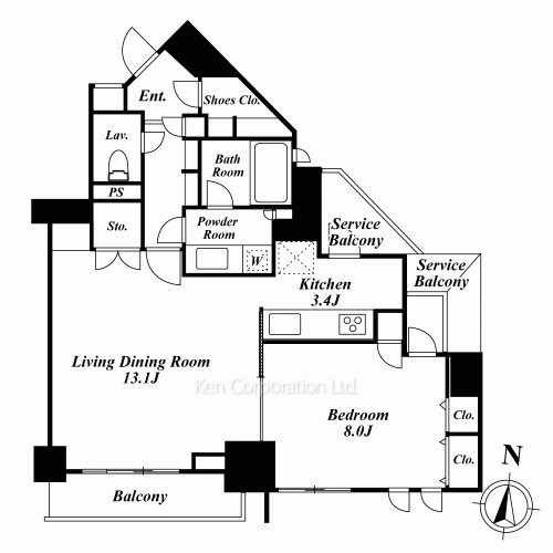 Property Blueprint /rent/tokyoapartment/search/results/127534/2003030591.html