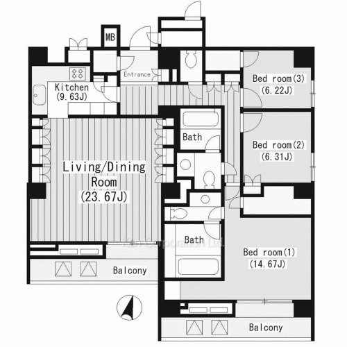 Property Blueprint /rent/tokyoapartment/search/results/127617/2003040068.html