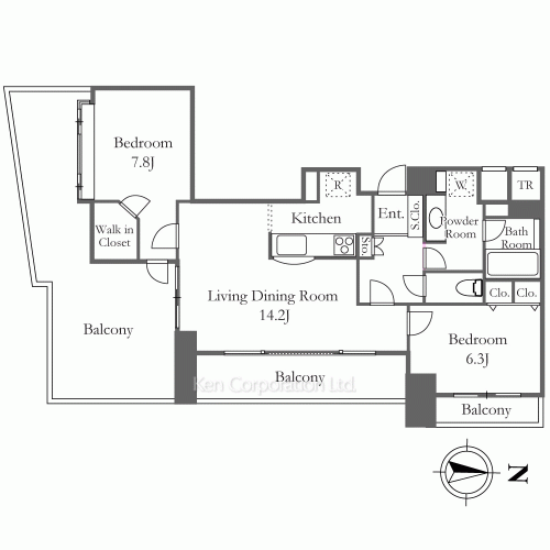 Property Blueprint /rent/tokyoapartment/search/results/129847/2003070143.html